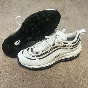 Wmns Nike Air Max 97 “white froral” 7.5
